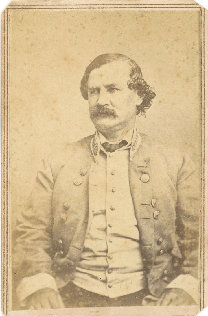DON CARLOS BUELL Union General Civil War Cabinet Card CDV 